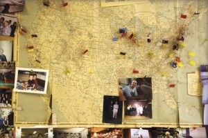 Map with Pins and Photos